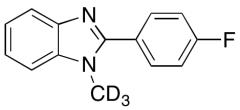 2-(4-Fluorophenyl)-1-methyl-d3-1H-benzo[d]imidazole