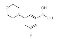 3-Fluoro-5-morpholinophenylboronic acid