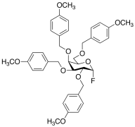 Fluoro 2,3,4,6-Tetra-O-(4-methoxybenzyl)-&alpha;-D-galactopyranoside