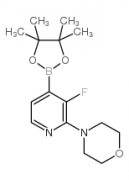 3-Fluoro-2-(4-morpholino)pyridine-4-boronic acid pinacol ester
