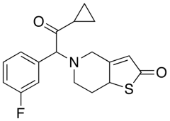 m-Fluoro Prasugrel Thiolactone(Mixture of Diastereomers)