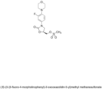 (S)-(3-(3-Fluoro-4-morpholinophenyl)-2-oxooxazolidin-5-yl)methyl methanesulfonate