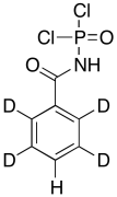 (3-Fluorobenzoyl)phosphoramidic Dichloride-D4