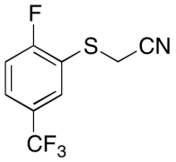 2-[[2-Fluoro-5-(trifluoromethyl)phenyl]thio]acetonitrile