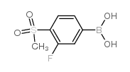 3-Fluoro-4-(methylsulfonyl)phenylboronic acid