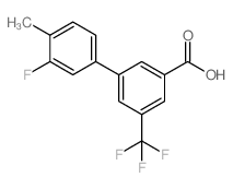 3-(3-Fluoro-4-methylphenyl)-5-trifluoromethylbenzoic acid