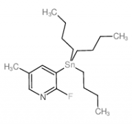 2-Fluoro-5-methyl-3-(tributylstannyl)pyridine