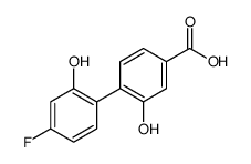 4-(4-Fluoro-2-hydroxyphenyl)-3-hydroxybenzoic acid