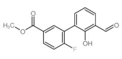 6-(2-Fluoro-5-methoxycarbonylphenyl)-2-formylphenol
