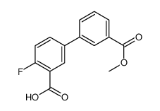 2-Fluoro-5-(3-methoxycarbonylphenyl)benzoic acid