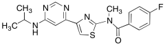 4-Fluoro-N-methyl-N-[4-[6-[(1-methylethyl)amino]-4-pyrimidinyl]-2-thiazolyl]benzamide