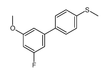 3-Fluoro-5-methoxy-4'-methylthiobiphenyl