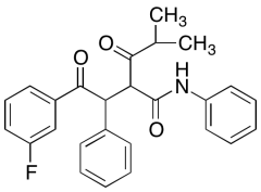 3-Fluoro-&alpha;-(2-methyl-1-oxopropyl)-&gamma;-oxo-N,&beta;-diphenyl-benzeneb