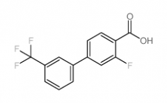2-Fluoro-4-(3-trifluoromethylphenyl)benzoic acid