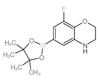 8-Fluoro-6-(4,4,5,5-tetramethyl-1,3,2-dioxaborolan-2-yl)-3,4-dihydro-2h-benzo[b][1,4]oxazi