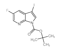 5-Fluoro-3-iodo-pyrrolo[2,3-b]pyridine-1-carboxylic acid tert-butyl ester