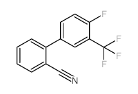 2-[4-Fluoro-3-(trifluoromethyl)phenyl]benzonitrile