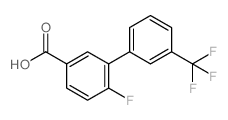 4-Fluoro-3-(3-trifluoromethylphenyl)benzoic acid