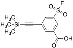 3-​Fluorosulfonyl)​-​5-​[2-​(trimethylsilyl)​ethynyl]​benzoic Acid