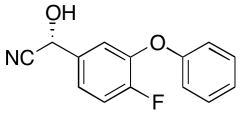 (R)-4-Fluoro-3-phenoxybenzaldehyde Cyanhydrine