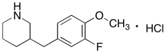 3-(3-Fluoro-4-methoxy-benzyl)-piperidine Hydrochloride