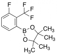 2-[3-Fluoro-2-(trifluoromethyl)phenyl]-4,4,5,5-tetramethyl-1,3,2-dioxaborolane