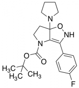 3-(4-Fluoro-phenyl)-6a-pyrrolidin-1-yl-2,5,6,6a-tetrahydro-1-oxa-2,4-diaza-pentalene-4-car