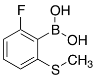 6-Fluoro-2-(methylsulfanyl)phenylboronic acid