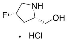 ((2S,4S)-4-Fluoropyrrolidin-2-yl)methanol hydrochloride