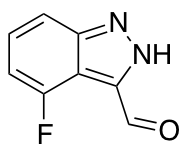 4-Fluoro-3-(1H)indazole carboxaldehyde