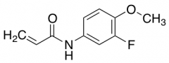 N-(3-fluoro-4-methoxyphenyl)prop-2-enamide