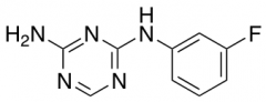 N-(3-fluorophenyl)-1,3,5-triazine-2,4-diamine