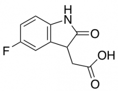 (5-Fluoro-2-oxo-2,3-dihydro-1H-indol-3-yl)acetic Acid