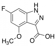 6-Fluoro-4-methoxy-3-(1H)indazole carboxylic Acid