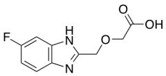 [(5-fluoro-1H-benzimidazol-2-yl)methoxy]acetic Acid