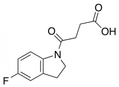 4-(5-Fluoro-2,3-dihydro-1H-indol-1-yl)-4-oxobutanoic acid