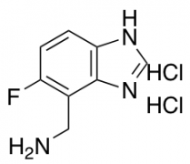 (5-Fluoro-1H-1,3-benzodiazol-4-yl)methanamine dihydrochloride