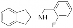 N-[(2-Fluorophenyl)methyl]-2,3-dihydro-1H-inden-2-amine