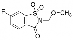 6-Fluoro-2-(methoxymethyl)-2,3-dihydro-1,2-benzothiazole-1,1,3-trione