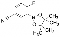 4-Fluoro-3-(4,4,5,5-Tetramethyl-1,3,2-Dioxaborolan-2-Yl)Benzonitrile