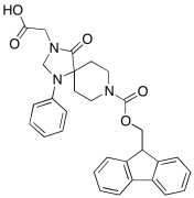 Fmoc-3-carboxymethyl-1-phenyl-1,3,8-triazaspiro[4.5]decan-4-one