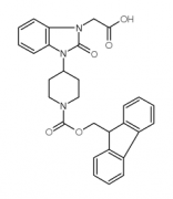 Fmoc-4-(3-carboxymethyl-2-keto-1-benzimidazolyl)-piperidine