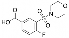 4-Fluoro-3-(morpholine-4-sulfonyl)benzoic Acid