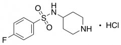 4-Fluoro-N-(piperidin-4-yl)benzenesulfonamide hydrochloride