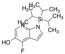 4-Fluoro-5-hydroxy-1-triisopropylsilyl-7-azaindole