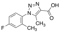 1-(4-Fluoro-2-methylphenyl)-5-methyl-1H-1,2,3-triazole-4-carboxylic Acid