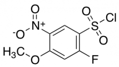 2-Fluoro-4-methoxy-5-nitrobenzene-1-sulfonyl Chloride