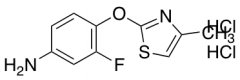 3-Fluoro-4-[(4-Methyl-1,3-Thiazol-2-Yl)Oxy]Aniline Dihydrochloride