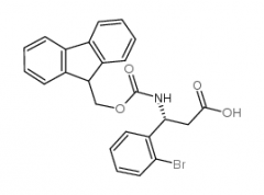 Fmoc-(R)-3-amino-3-(2-bromo-phenyl)-propionic acid