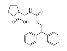 Fmoc-1-aminomethyl-cyclopentane carboxylic acid